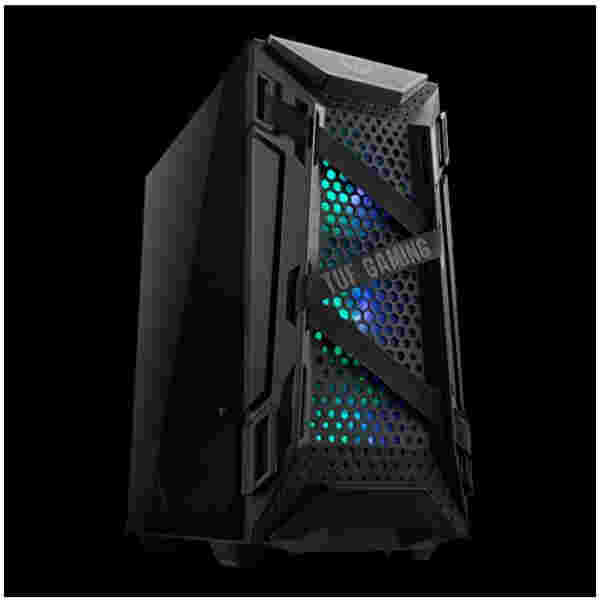 Ohišje Asus TUF Gaming GT301 MidiATX - črna RGB - slika 3