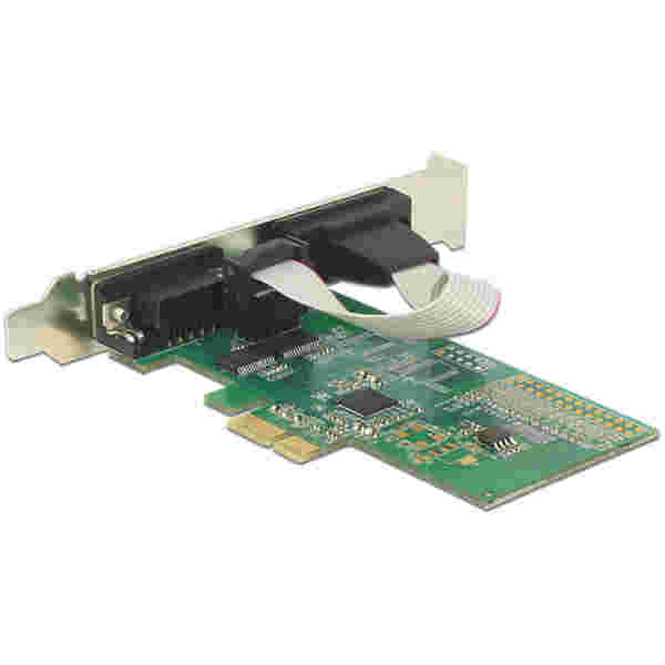 Kontroler PCI-Express => 2x serijski COM port RS232  9pin Delock - slika 4