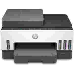 Tiskalnik Brizgalni Barvni Multifunkcijski HP Smart Tank 750 A4/tiskanje/skeniranje/kopiranje/Duplex/Wi-Fi/LAN (6UU47A)