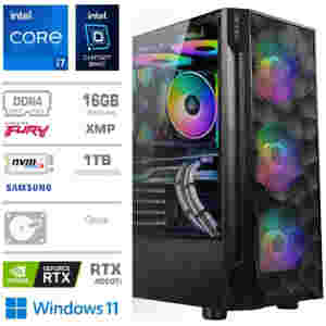 Računalnik MEGA TWR S7 i7-12700F/RTX4060Ti-8GB/16GB/1TB/750W/Win11Pro RGB