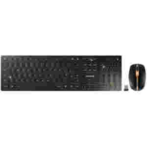 Tipkovnica in miš Cherry Bluetooth desktop DW 9100 SLIM UK črna SLO gravura (JD-9100GB-2)