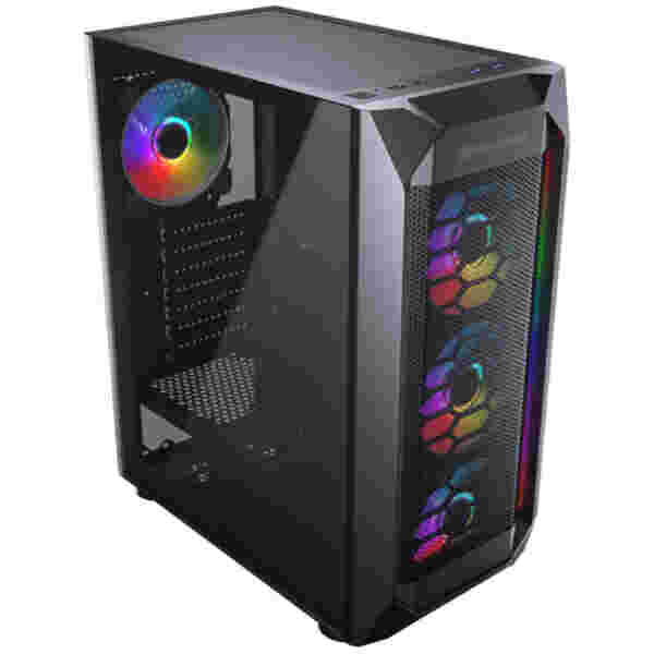 Ohišje Cougar MX410 Mesh-G RGB MidiATX - črna RGB - slika 4