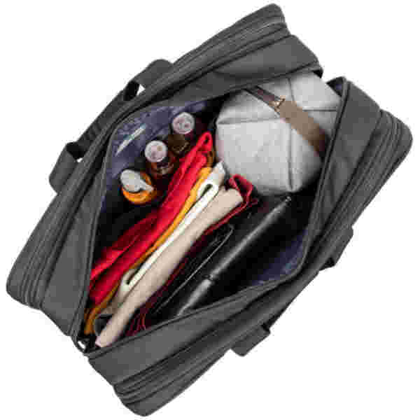 Torba za notesnik 39,6 cm (15,6″) RivaCase 8432 - prostorna črna (8432 BLACK) - slika 2