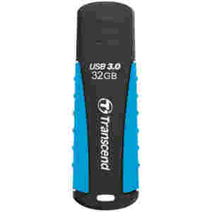 Spominski ključek 32GB USB 3.0 Transcend JF810 70MB/s - plastičen/s pokrovčkom/črno-moder (TS32GJF810)