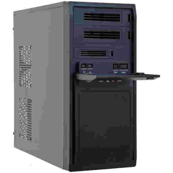 Ohišje Chieftec LG-01B-OP  MidiATX - črna - slika 5