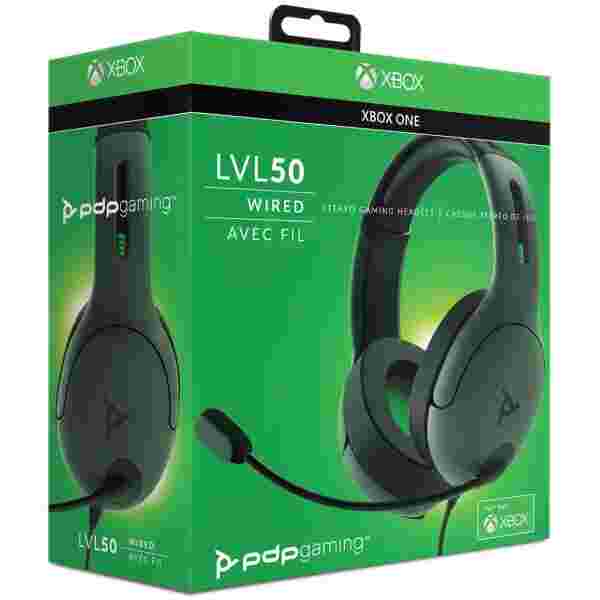Slušalke PDP LVL50 Chat Headset za XBOX One sive barve - slika 2