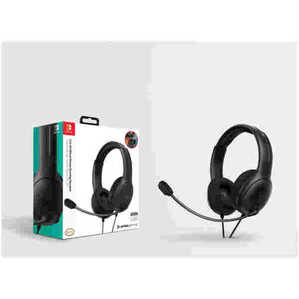 Slušalke PDP LVL40 Chat Headset za NINTENDO SWITCH črne barve - slika 4