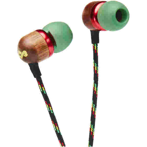 House of Marley Smile Jamaica Wireless 2 brezžične ušesne slušalke - rasta - slika 2