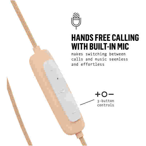 House of Marley Smile Jamaica Wireless 2 brezžične ušesne slušalke - copper - slika 4