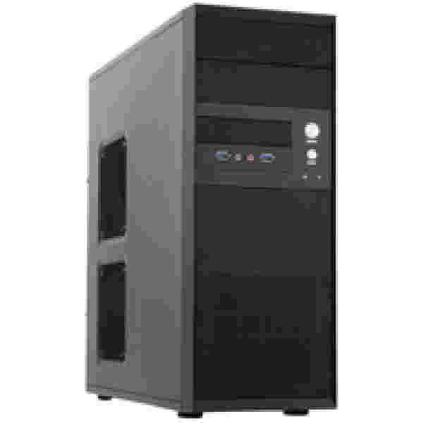 Ohišje Chieftec CQ-01B-U3-OP MidiATX - črna - slika 5