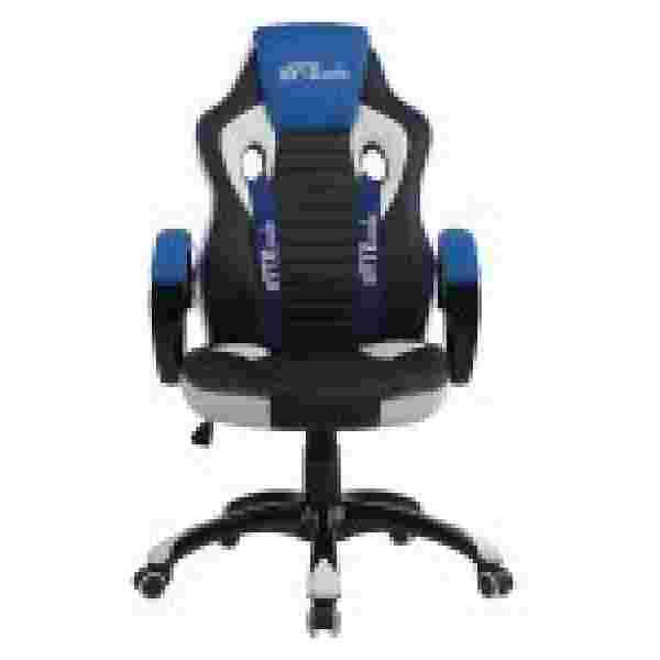 Gaming stol Bytezone Racer PRO (črno-siv-moder) - slika 2