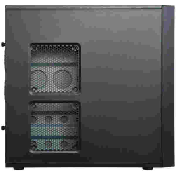Ohišje Chieftec CQ-01B-U3-OP MidiATX - črna - slika 3