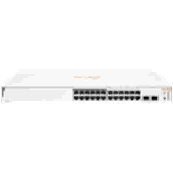 STIKALO 24-PORT 2xSFP HP Aruba Switch IOn 1830 100/1000 Rack 195W  12xPoE+ (JL813A)