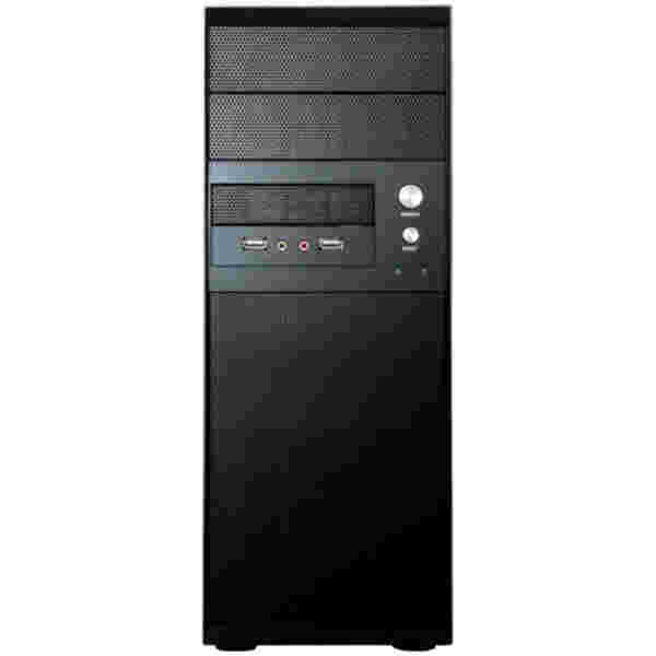 Ohišje Chieftec CQ-01B-U3-OP MidiATX - črna - slika 2