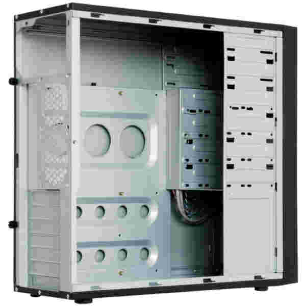 Ohišje Chieftec CQ-01B-U3-OP MidiATX - črna - slika 4