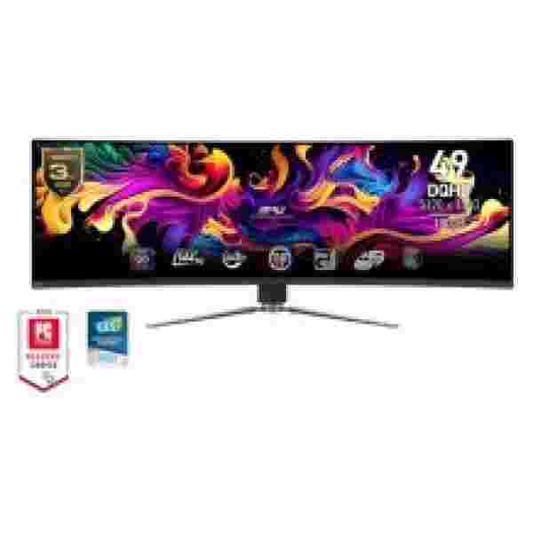 Zaslon MSI MPG 491CQP 49" / DQHD / QD-OLED / 144Hz / 0.03ms (GtG) / ukrivljen (črn) - slika 2