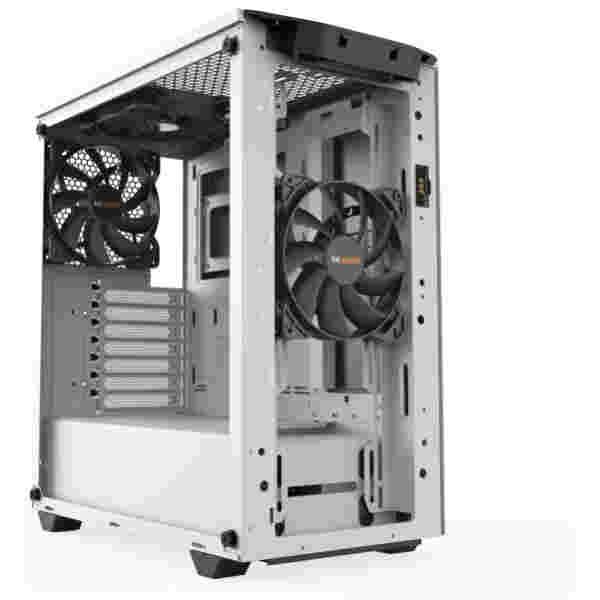 Ohišje Bequiet Pure Base 500 MidiATX - bela RGB - slika 5