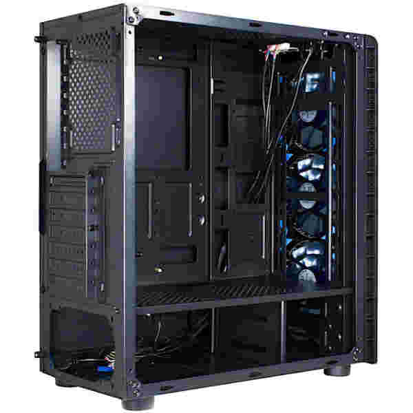 Ohišje Inter-Tech CXC2 MidiATX - črna - slika 5