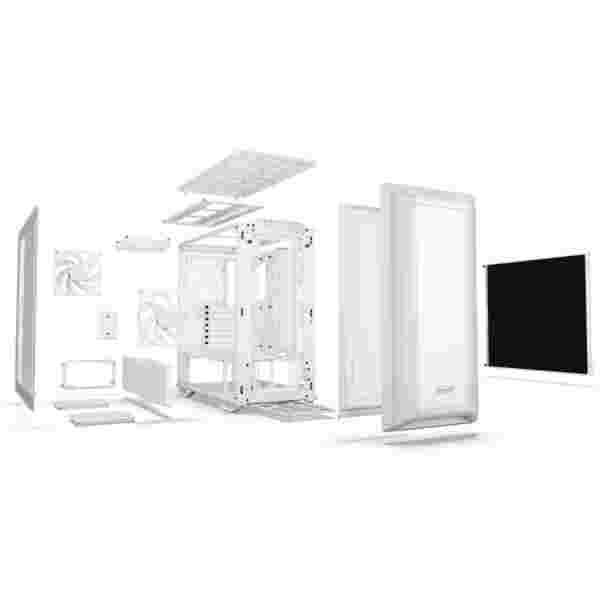 Ohišje Bequiet DARK BASE 701 ATX - bela RGB - slika 2