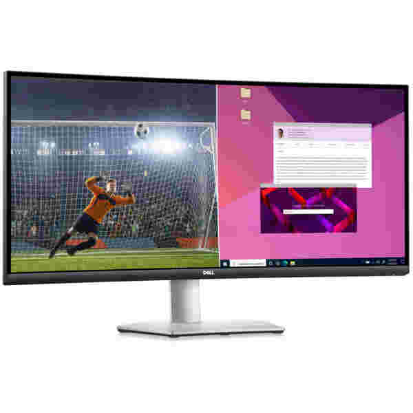 Monitor Dell 86,4 cm (34,0") S3423DWC 3440x1440 Curved 100Hz VA 4ms 2xHDMI DisplayPort USB-C 65W 2xUSB3.2 HAS  3H sRGB99% FreeSync KVM EOL - slika 4