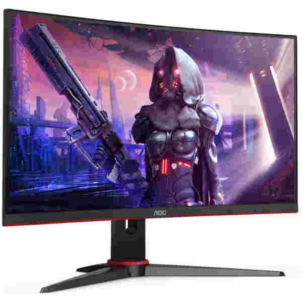 Monitor AOC 59,9 cm (23,6") C24G2AE 1920x1080 Curved Gaming 165Hz VA 1ms VGA 2xHDMI 2xDisplayPort Pivot Zvočniki  3H sRGB120% FreeSync Premium - slika 4