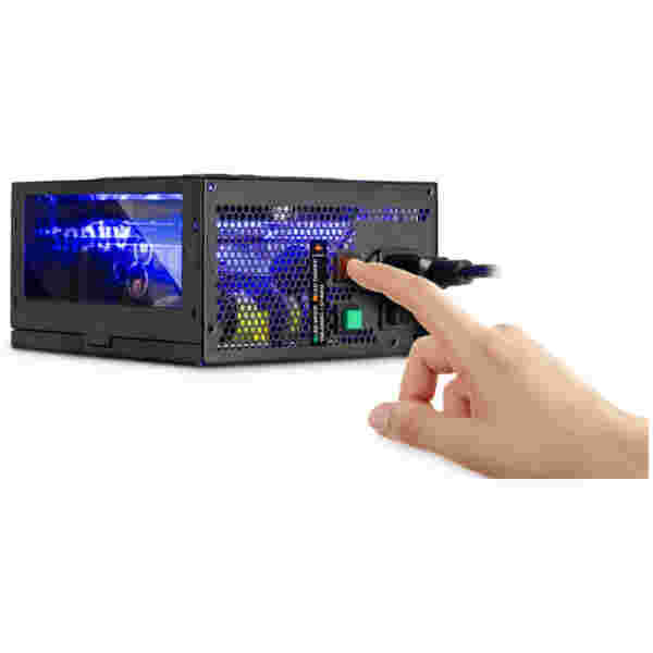 Napajalnik - 700W Inter-Tech Argus 80Plus Bronze 88% ATX12V 2.3 Non modular 140mm RGB črna (88882173) - slika 3