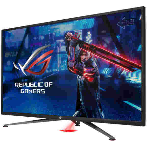 Monitor Asus 108 cm (42,5") XG438QR 3840x2160 Gaming 120Hz VA 4ms 3xHDMI DisplayPort 2xUSB3.0 Zvočniki  sRGB123% FreeSync Premium Pro HDR600 Daljinski upravljalec - slika 3