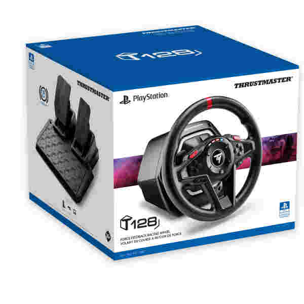 THRUSTMASTER T128-P RACING WHEEL - TYPE C (PLUG EU) PS4/PS5/PC DIRKALNI VOLAN - slika 3