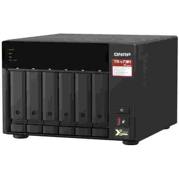 NAS ohišje QNAP TS-673A-8G za 6 diskov  8GB ram  2x2,5Gb mreža - slika 3