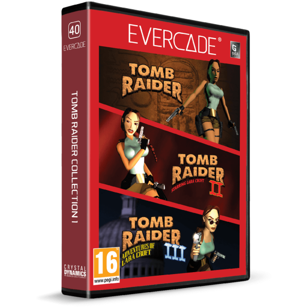 EVERCADE VS-R KONZOLA Z IGRO TOMB RAIDER COLLECTION 1 - slika 3