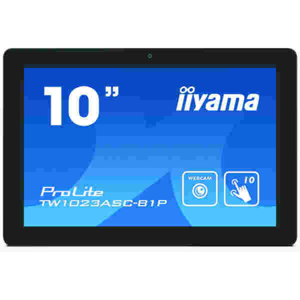 Računalnik AIO All-In-One Iiyama 25,5 cm (10,1") TW1023ASC 16:10 M-Touch kapacitivni IPS 7H RK3288 2GB-DDR 16GB eMMC BT WLAN HDMI zvočniki Android8.1 (brez GMS) 10 točkovni - slika 3