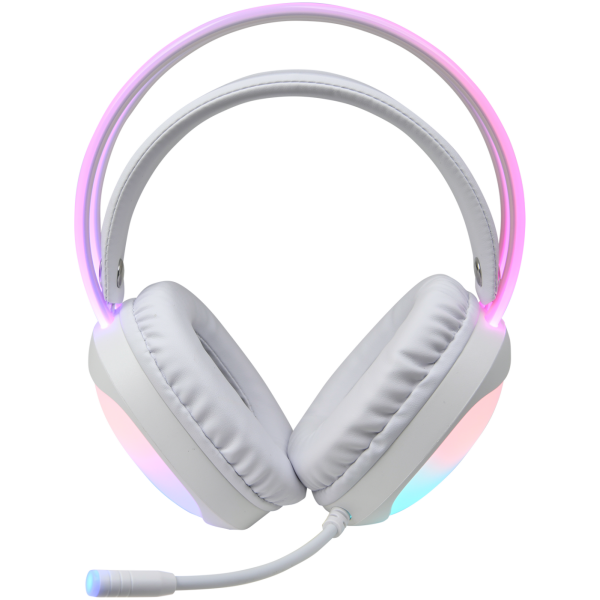 MARVO HG8959 LUMI 40 žične slušalke bele barve - slika 3