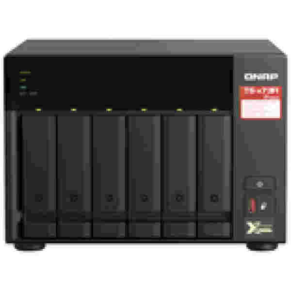 NAS ohišje QNAP TS-673A-8G za 6 diskov  8GB ram  2x2,5Gb mreža - slika 2