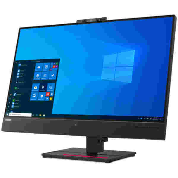 Monitor Lenovo 68,6 cm (27,0") T27hv-20 2560x1440 konferenca IPS 4ms HDMI DisplayPort USB-C 90W DP-Out 4xUSB3.2 Pivot Kamera Zvočniki 2x3W  sRGB99% RJ45 - slika 4