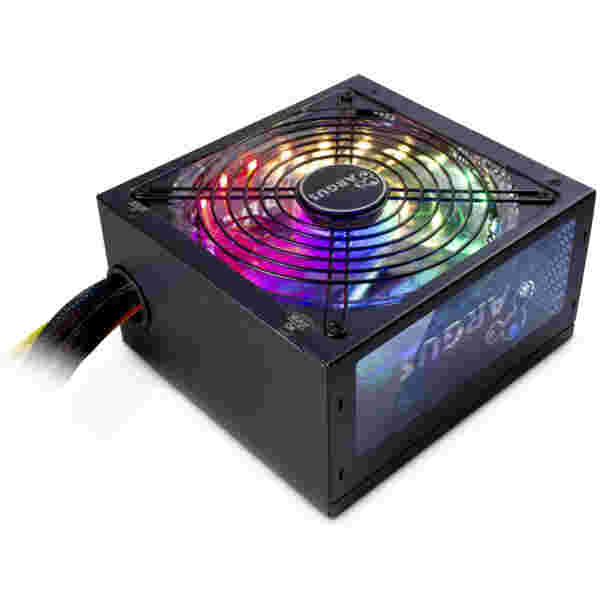 Napajalnik - 700W Inter-Tech Argus 80Plus Bronze 88% ATX12V 2.3 Non modular 140mm RGB črna (88882173) - slika 2