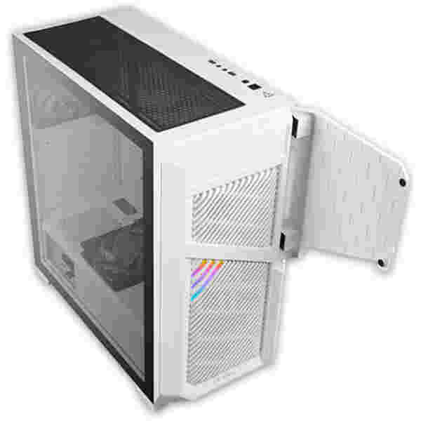 Ohišje Antec DP502 Flux MidiATX - bela RGB - slika 4