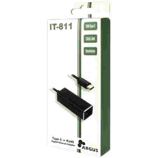 Mrežni adapter USB-C => LAN RJ45 100/1000 Inter-Tech Argus (88885438) - slika 5
