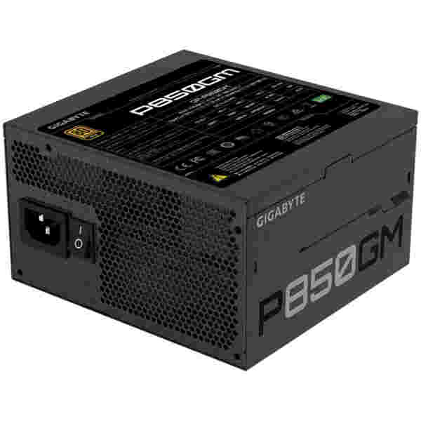 Napajalnik - 850W GigaByte 80Plus Gold 90% ATX12V 2.31 Modular 120mm črna (GP-P850GM) - slika 2