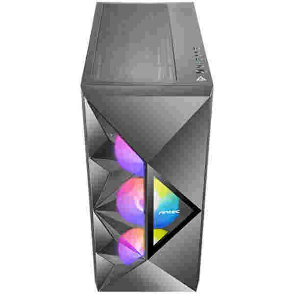 Ohišje Antec DF800 FLUX MidiATX - črna RGB - slika 2