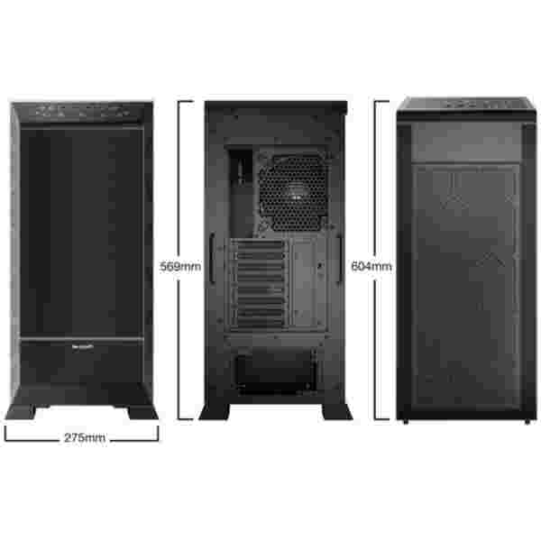 Ohišje Bequiet Dark Base Pro 901 ATX - črna - slika 3