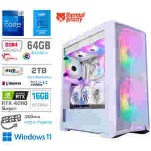 Računalnik MEGA TWR S10 i9-12900KF/RTX4080 Super/64GB/2TB-4.0/1000W/Win11Home/bel RGB