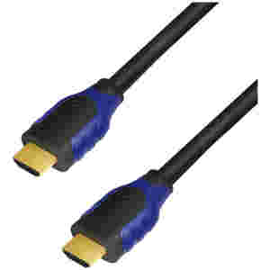 KABEL HDMI/HDMI M/M 10,0m LogiLink pozlačeni kontakti V2,0 4K (CH0066)