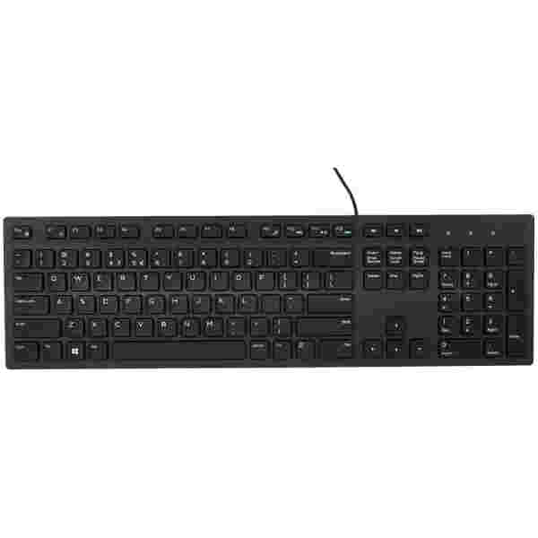 Tipkovnica Dell KB216 US | črna (580-ADHY)