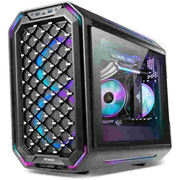 Ohišje Antec Dark CUBE miniATX - črna - slika 5