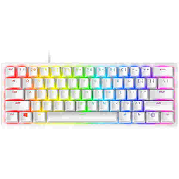 Gaming Tipkovnica Žična Razer Huntsman Mini Mercury US international | SLO gravura bela RGB Linear Optic Switch (RZ03-03390400-R3M1)