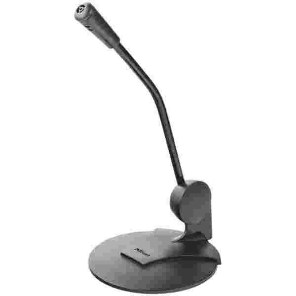 Žični mikrofon jack 3,5mm Trust Primo Desk s stojalom (21674) - slika 3