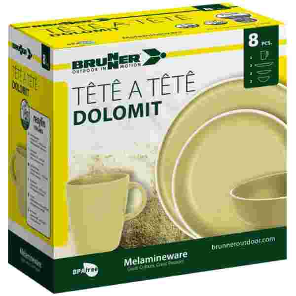 BRUNNER Komplet 8 Tête-à-Tête Dolomit rumen - slika 3