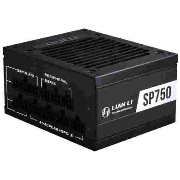 Napajalnik - 750W Lian-Li SFX 80Plus Gold 92% črna (D)100 mm X (W)63.5mm X (H)125 mm (SP750) - slika 3