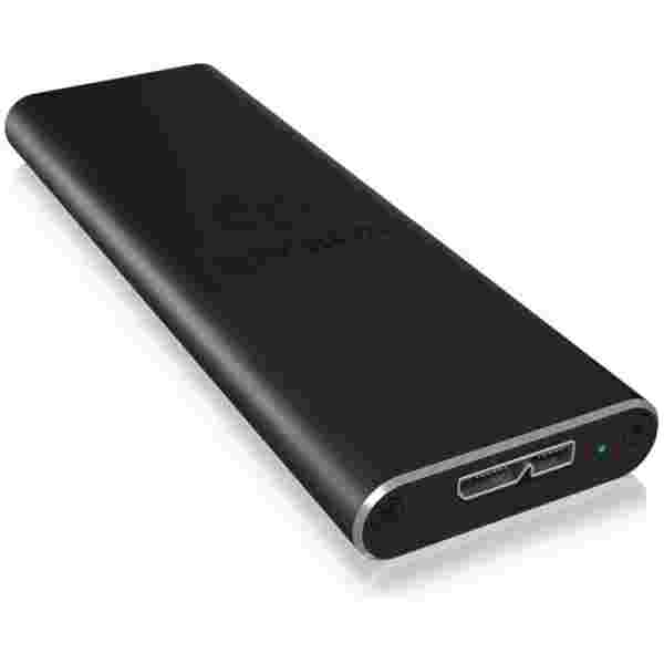 IcyBox IB-183M2 ohišje za 1x M.2 SATA SSD z vmesnikom USB 3.0 - slika 3