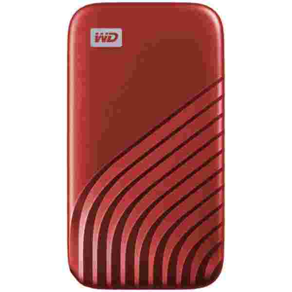 WD 2TB My Passport SSD Red NVMe USB 3.2 zunanji SSD disk - slika 2